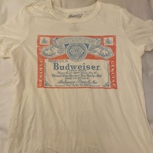 budweiser graphic tee